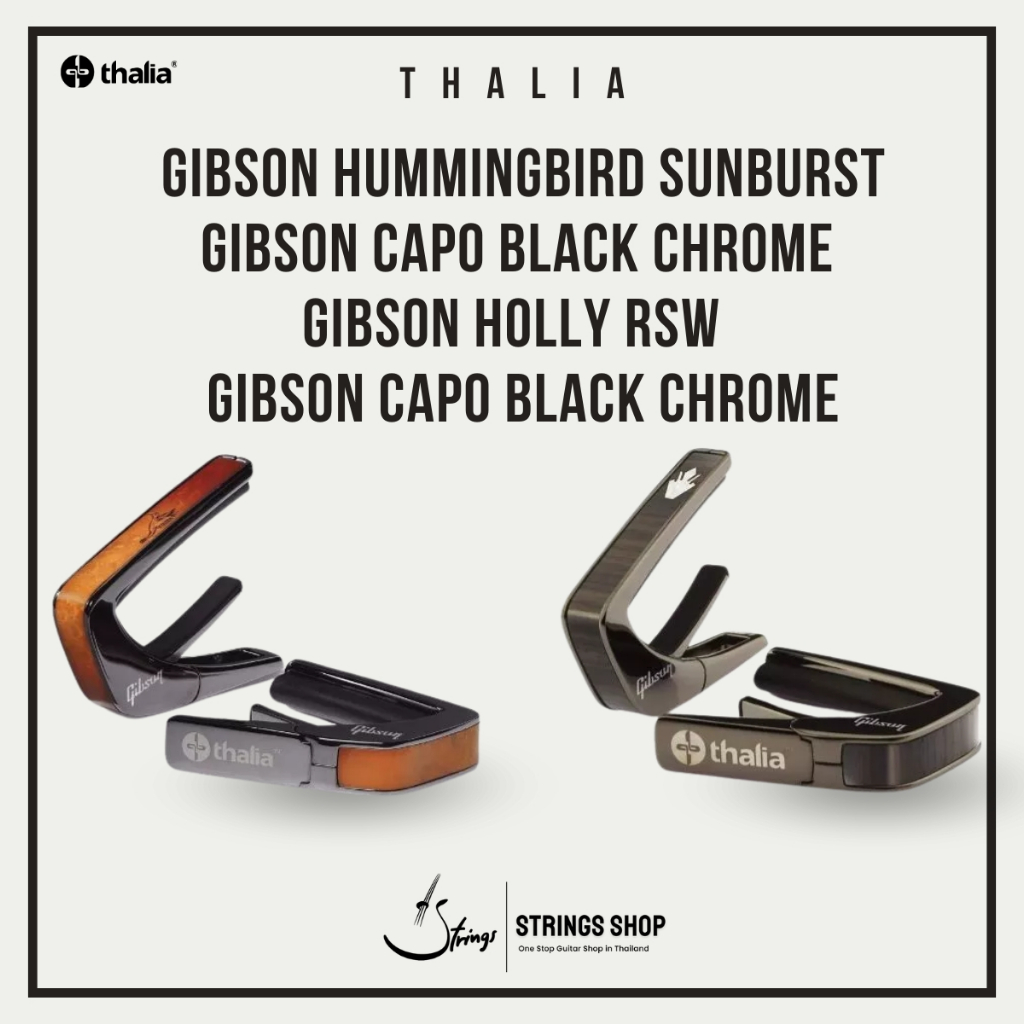 คาโป้ Thalia Gibson Hummingbird Sunburst |  Gibson Holly RSW