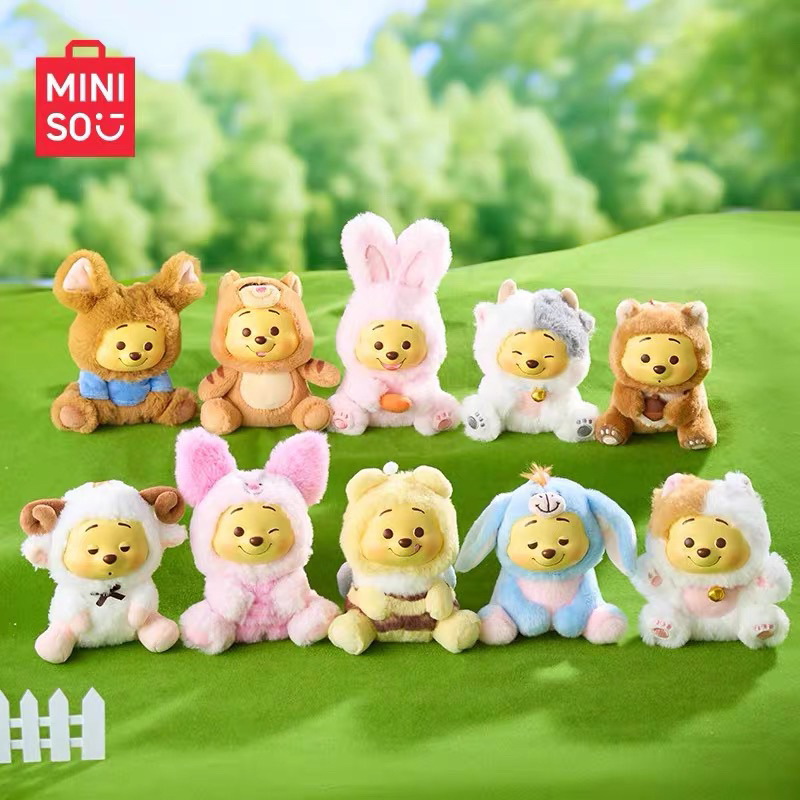 💥สุ่มแยกPre-Order จัดส่ง 30 มีนาคม💥 กล่องสุ่ม Miniso Disney Winnie the Pooh Naughty Party