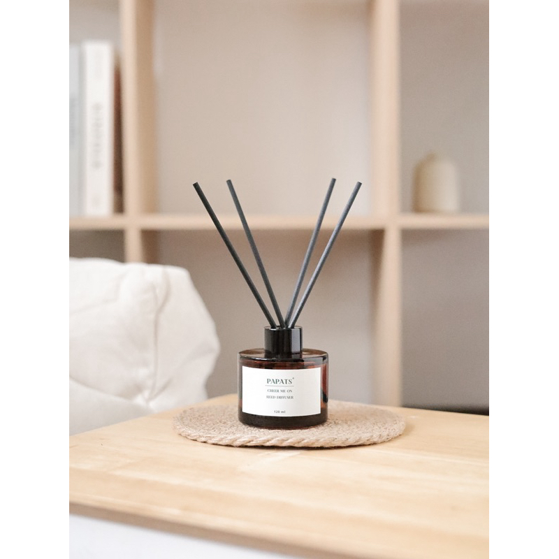 Papats ก้านไม้หอมกระจายกลิ่น Reed Diffuser ก้านน้ำหอม น้ำหอมอโรม่า น้ำมันหอมระเหย ก้านหอม ปรับอากาศ ผ่อนคลาย – โปรปัง