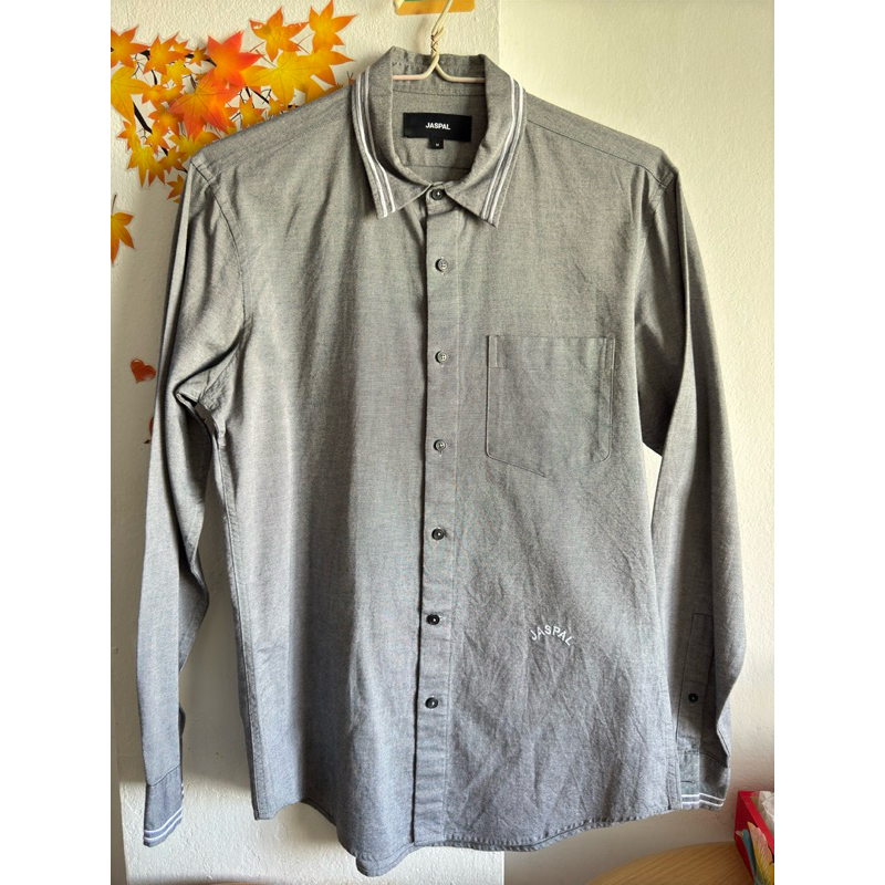 JASPAL เสื้อเชิ้ตผู้ชาย Size M สีเทา ส่งต่อ สภาพใหม่มาก