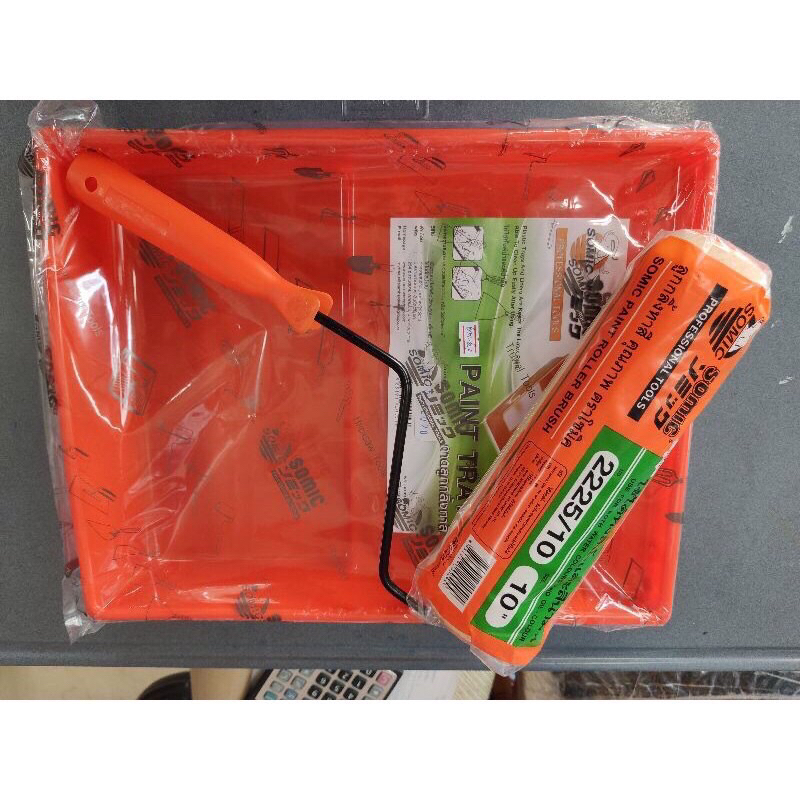 ถาดทาสี12"somic&ลูกกลิ้งทาสี10"somic