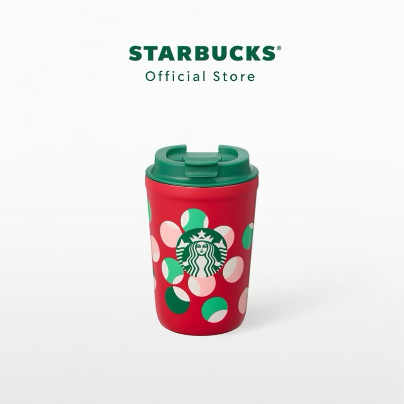 Starbucks Stainless Steel Holiday Warm Wishes Tumbler 12oz.