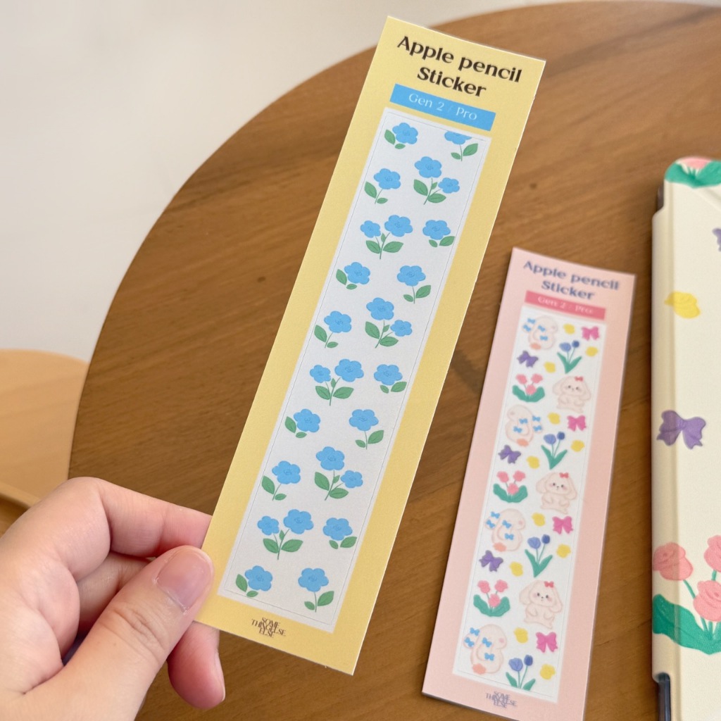 [ Somethingelse ] Sticker for Apple pencil Gen 2 & Pro   สติ๊กเกอร์ปากกา เนื้อ PVC ไม่ทิ้งคราบ