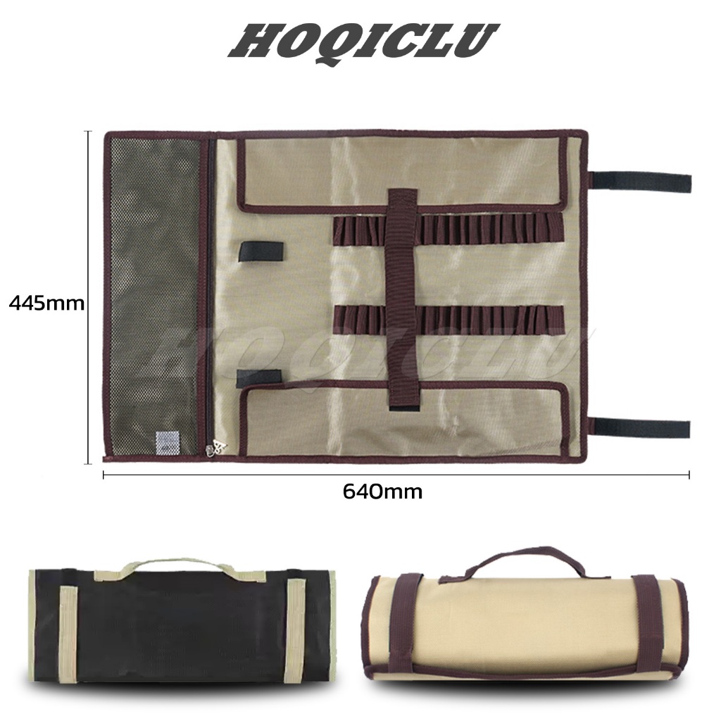 HOQICLU ถุงเก็บสมอ/เชือก/ค้อน ทำจากผ้าใบ พกพาสะดวก เหมาะสำหรับตั้งแคมป์