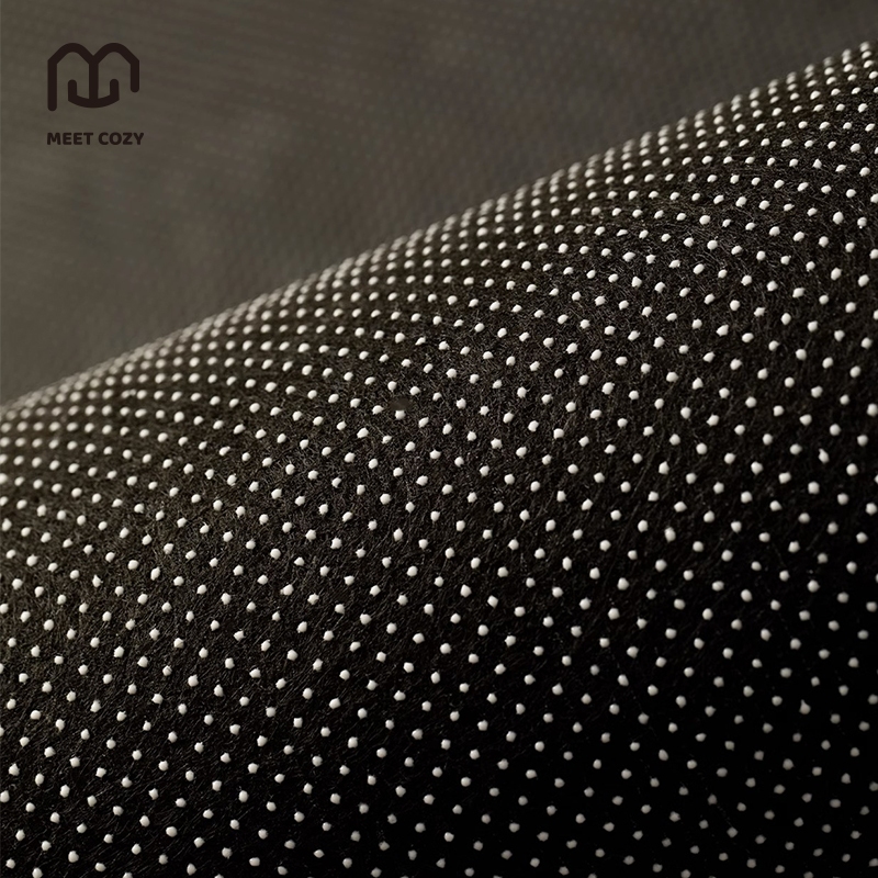 MEET COZY พรมแคชเมียร์เลียนแบบ ขนนิ่ม พรมปูพื้นห้อง carpet living room #1 DB-Grey#2 - รูปที่ 5