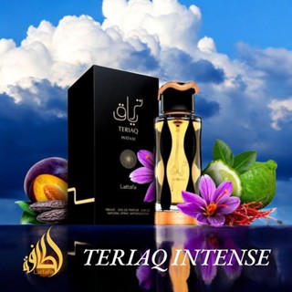 Teriaq Intense EDP  By Lattafa Perfumes (กล่องดำ)