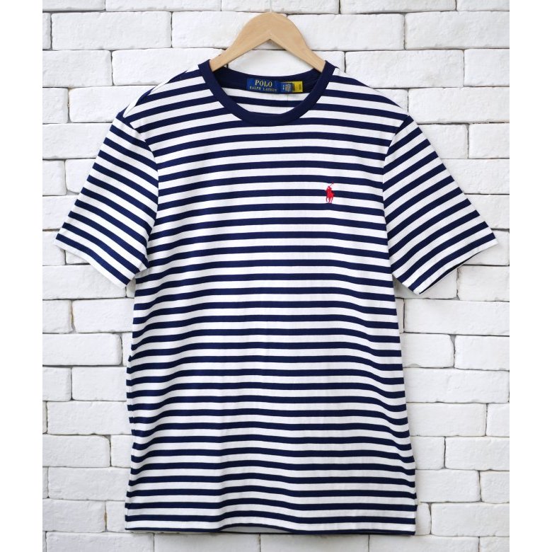 POLO RALPH LAUREN STRIPED JERSEY T-SHIRT