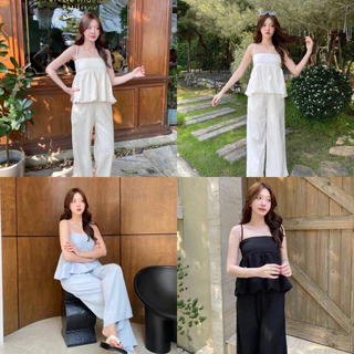 LILY เซ็ต 2 ชิ้น[เสื้อ+กก./กป.] ชุดน่ารักๆ สวยตรงปก ผ้าเนื้อดีใส่สบาย แพทเทิ่ลน่ารักๆ ชุดเซ็ต
