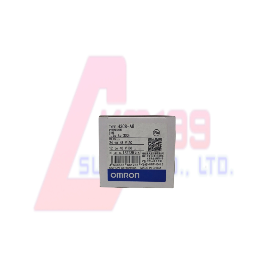 OMRON TIMER H3CR-A8  24-VAC/DC