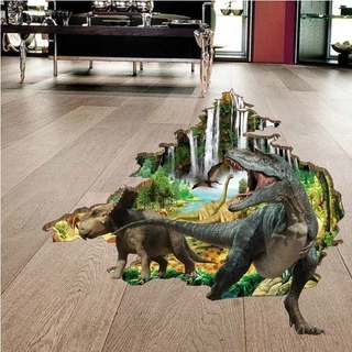 สติ๊กเกอร์ติดผนัง 3D Wallpaper มนุษย์แมงมุม บ่อน้ำ สวน รูปแบบการ์ตูน 3D สําหรับตกแต่งบ้าน ห้องเด็ก