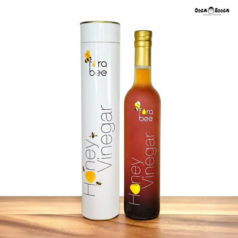 ฮันนี่ วีนีการ์ Honey Vinegar ช่วยระบบย่อยอาหาร Detox ดีท็อกซ์ 500ml. Fora Bee