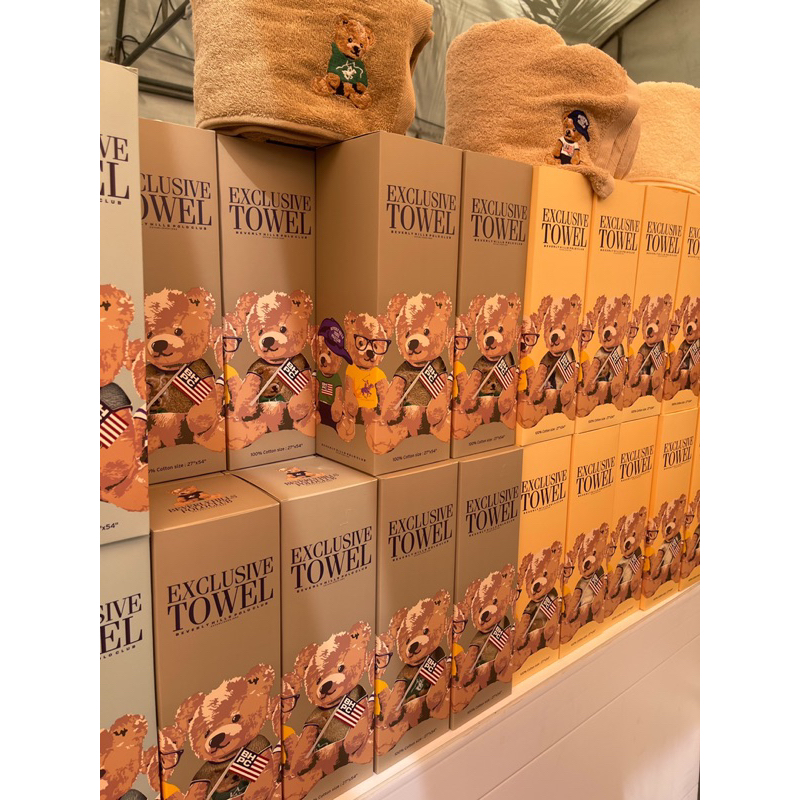 ผ้าขนหนูแบรนด์Beverly Hills Polo Club