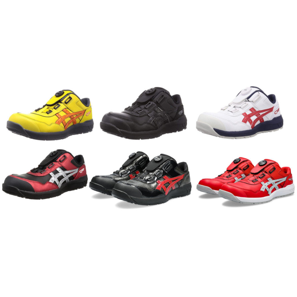 รองเท้าเซฟตี้/รองเท้าทำงาน ASICS Winjob CP306 BOA JSAA Type A Toe Cap พื้นกันลื่น FuzeGEL