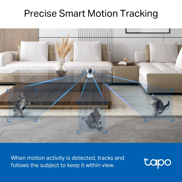 ⚡️กล้องวงจรปิดไวไฟ⚡️TP-Link (Tapo C230) 3K 5MP Pan/Tilt AI Home Security Wi-Fi Camera Two-Way Audio มี AI ตรวจจับ คมชัด