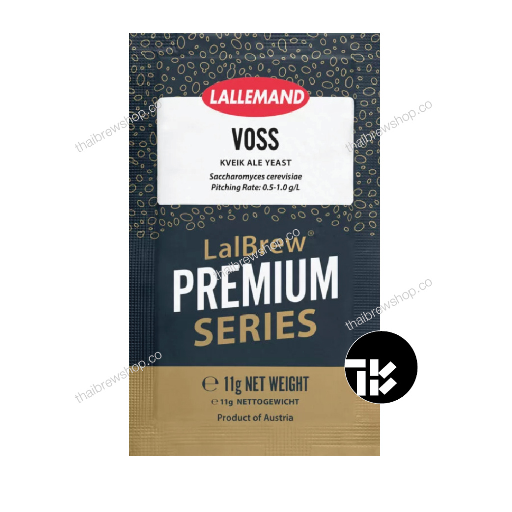 ยีส Lallemand LalBrew Voss Kveik Ale Brewing Yeast 11 กรัม