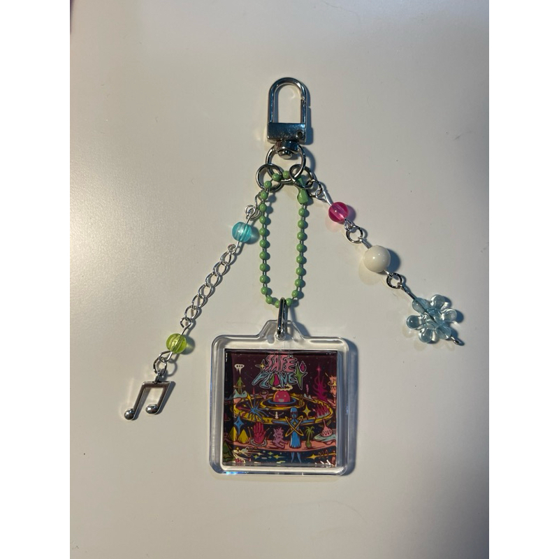 พวงกุญแจวง เซฟแพลนเน็ต Safeplanet band keychain