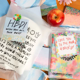 notepad กระดาษโน้ต โพสอิท givememuseums ขนาดกำลังน่ารัก เหมาะกับเขียนเป็นการ์ดโอกาส/ข้อความสำคัญต่างๆ มีหลายลายให้เลือก