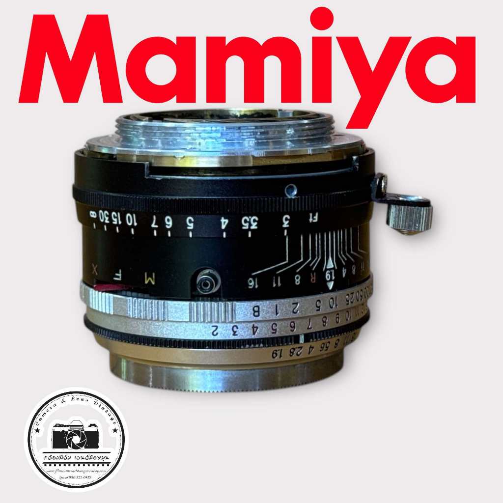 เลนส์มือหมุน MAMIYA-SEKOR F.C. 48MM.F1.9 MODIFIED M39 MOUNT