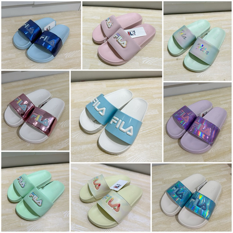 รองเท้าแตะสวมเด็ก Fila ของแท้ ของใหม่
