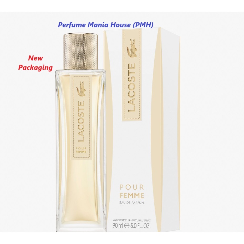 ของแท้+หายาก!!! Lacoste Pour Femme EDP 50ml & 90 ml กล่องซีล ป้ายไทย เบิกห้าง (พร้อมส่งค่ะ)