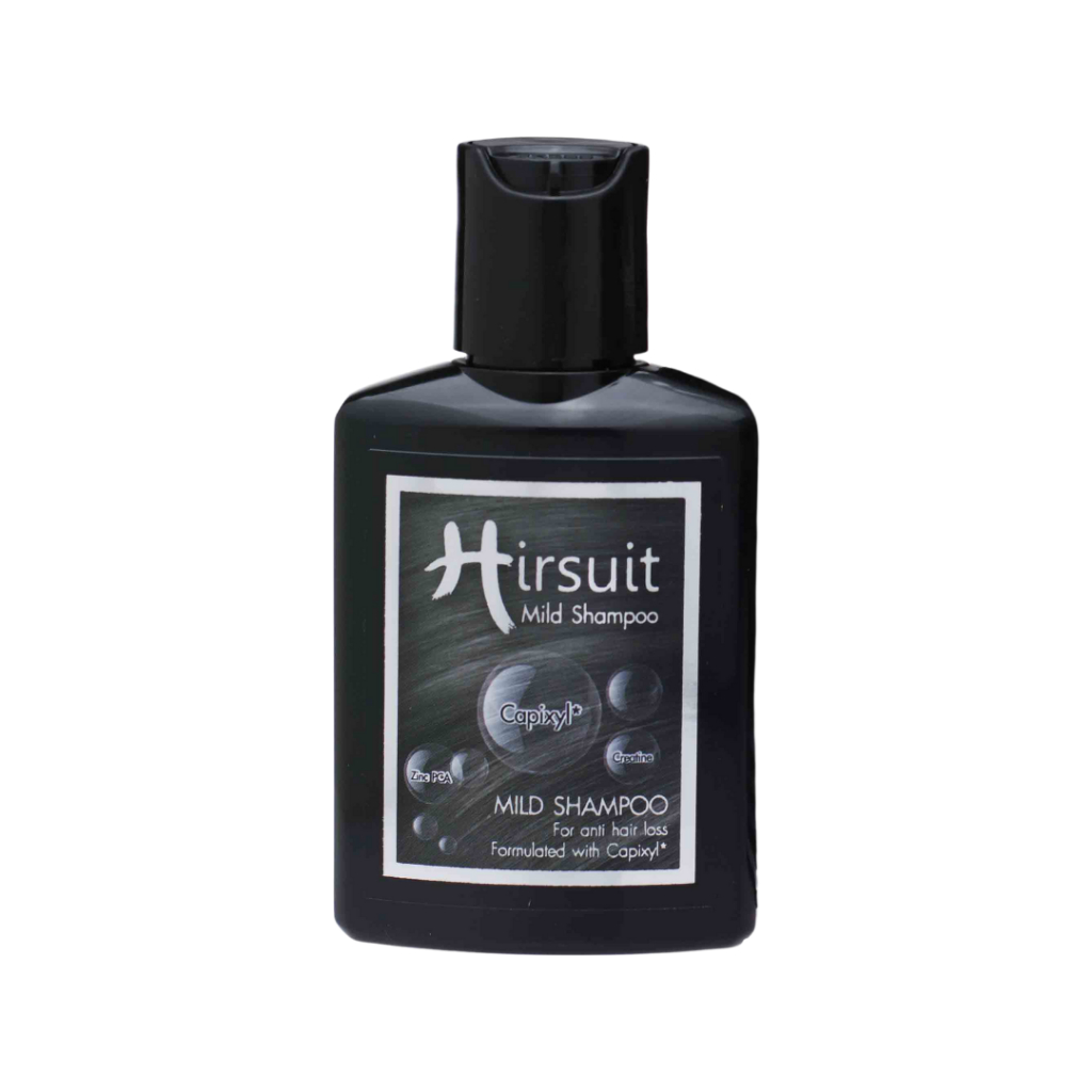 [Gift] Hirsuit mild shampoo 50ml.x1ชิ้น แชมพูลดผมร่วง สำหรับผู้ชายและผู้หญิง
