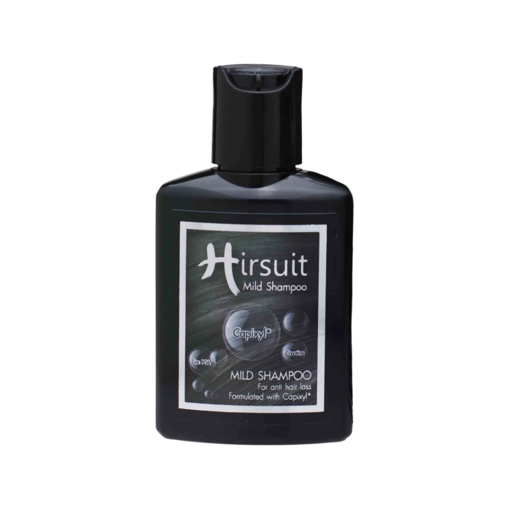 [Gift] Hirsuit mild shampoo 50ml.x1ชิ้น แชมพูลดผมร่วง สำหรับผู้ชายและผู้หญิง