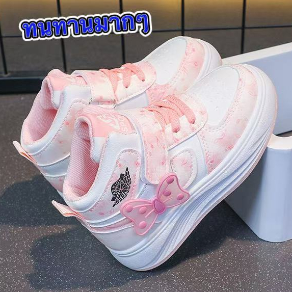 พร้อมส่ง🚚รองเท้าผ้าใบเด็กผู้หญิงเเฟชั่น เย็นสบาย  ลำลอง ใส่นานๆไม่เจ็บเท้า สวมใส่สบาย ทนทานมากๆ A753