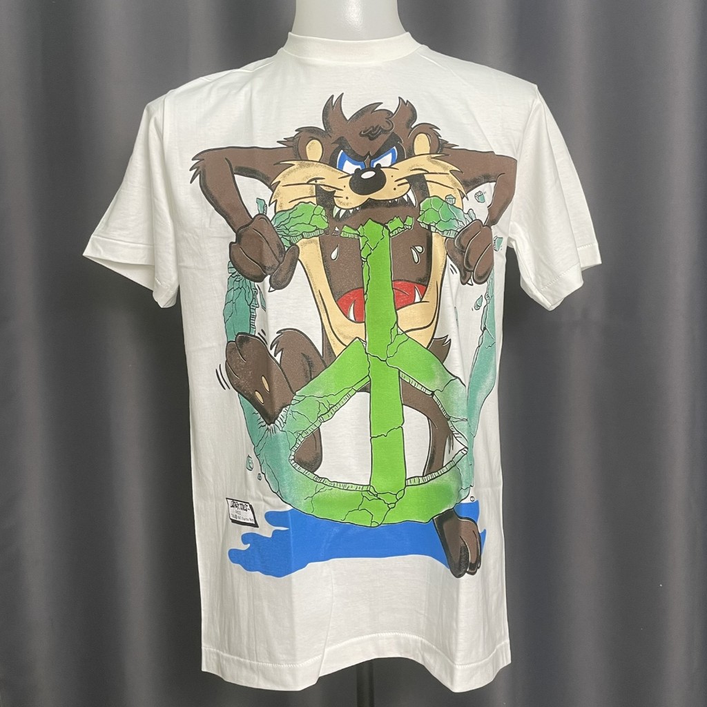 เสื้อยืดTasmanian Devil การ์ตูน ลูนีย์ทูนส์การ์ตูนส์ รูปที่ 3