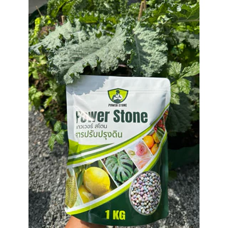 Power Stone แร่ธาตุรวมบริสุทธิ์จากธรรมชาติ แก้ใบเหลือง พืชขาดสารอาหาร