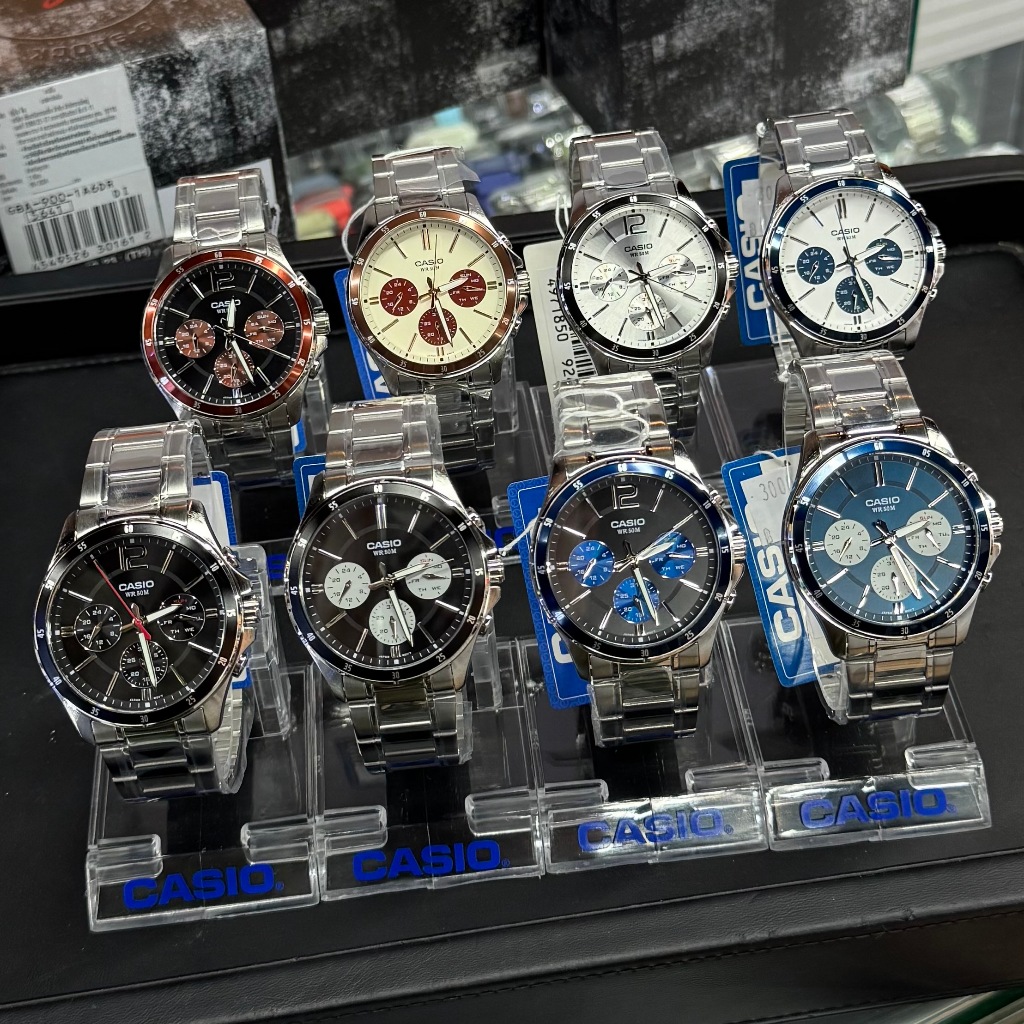 นาฬิกา CASIO  รุ่น MTP-1374D / ของแท้ รับประกัน 1 ปี