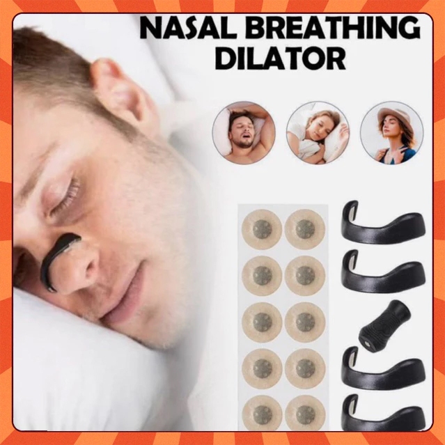 Sport Nasal Dilator Sleep Nasal Breathing Dilators Starter Kit Nose Breathe Strips จมูกแม่เหล็กลดการนอนกรน