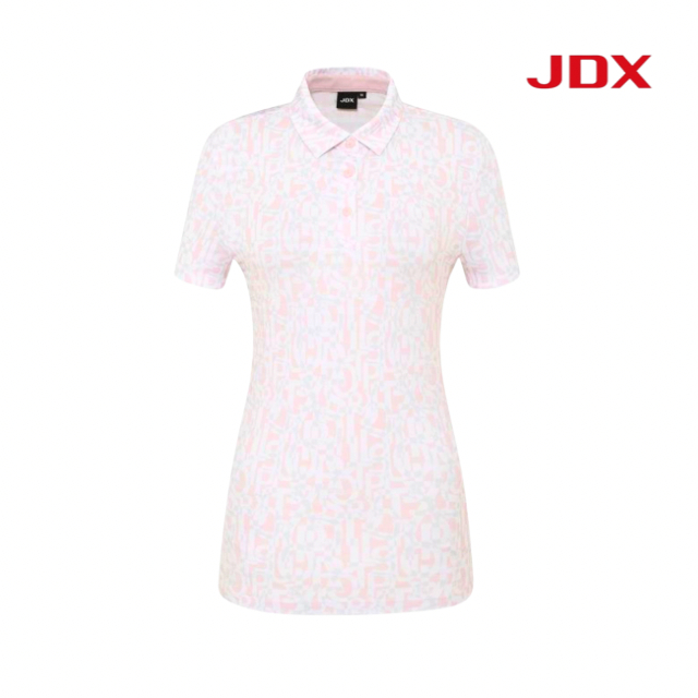 JDX Golf เสื้อกอล์ฟผู้หญิงแขนสั้น