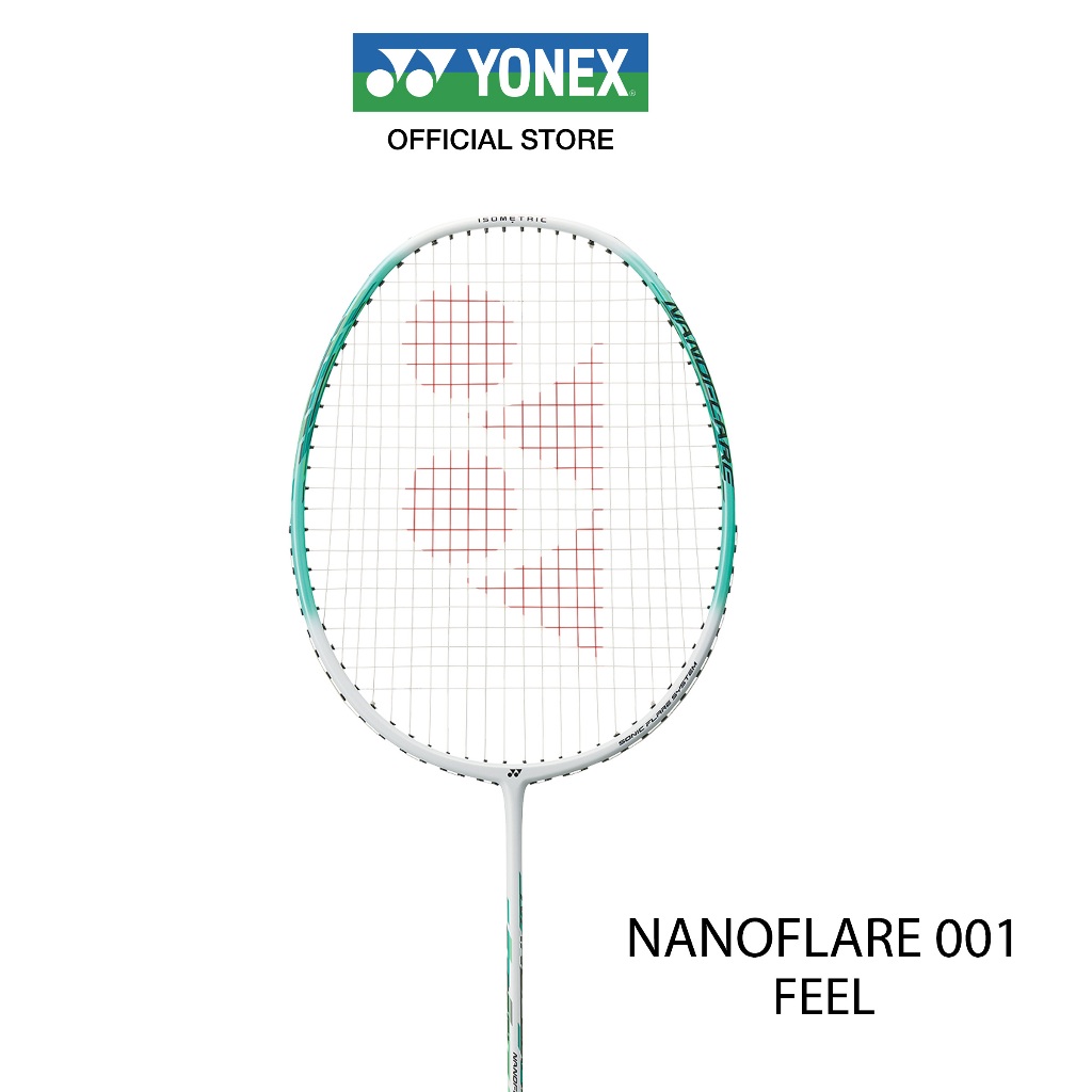 YONEX NANOFLARE 001 [สีใหม่] ไม้แบดมินตัน เหมาะสำหรับผู้เล่นทักษะเริ่มต้น ไม้หัวเบา ก้านอ่อน แถมฟรีเ