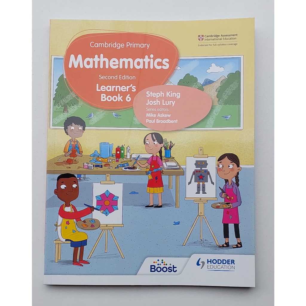 หนังสือ แบบเรียน คณิตศาสตร์ 6 Mathematics Learner's Book 6 200 Page