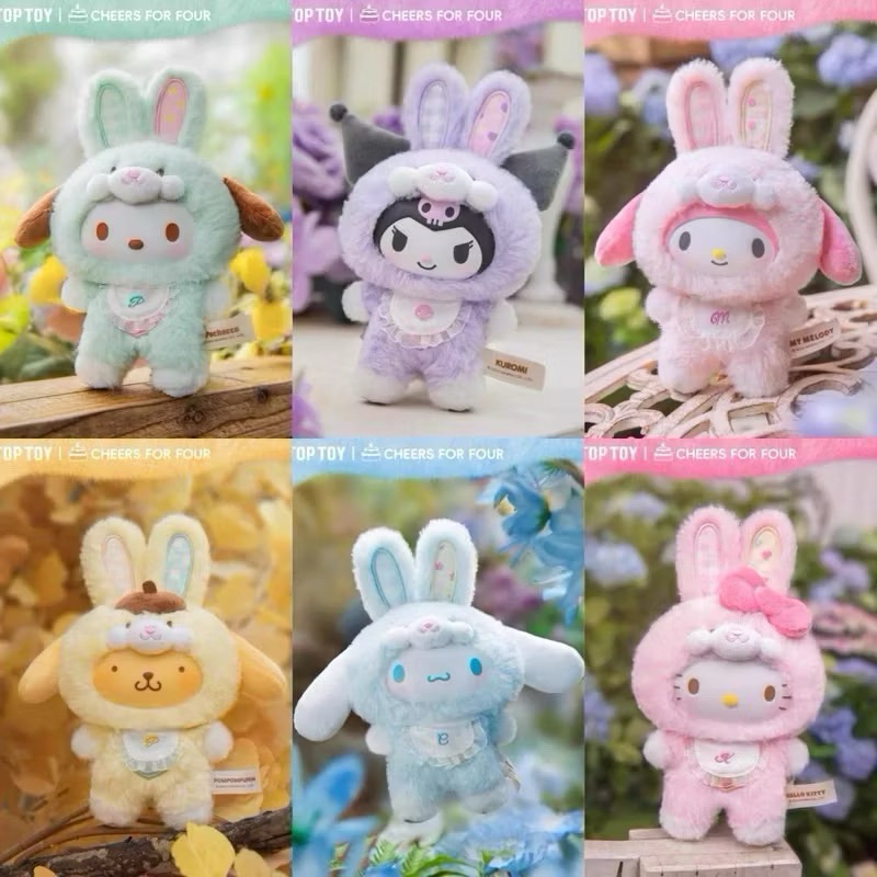 พร้อมส่งในไทย TOPTOY x Sanrio Elf Bunny Vinyl Figure Blind Box ของสะสมสุดน่ารัก”