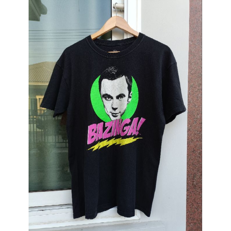 เสื้อยืดมือสอง เสื้อThe Big Bang Theory Size M มือ2