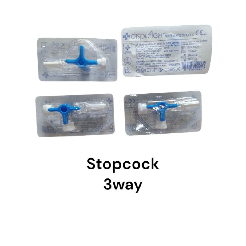 Dispoflex stopcock 3way 50 pcs./box.