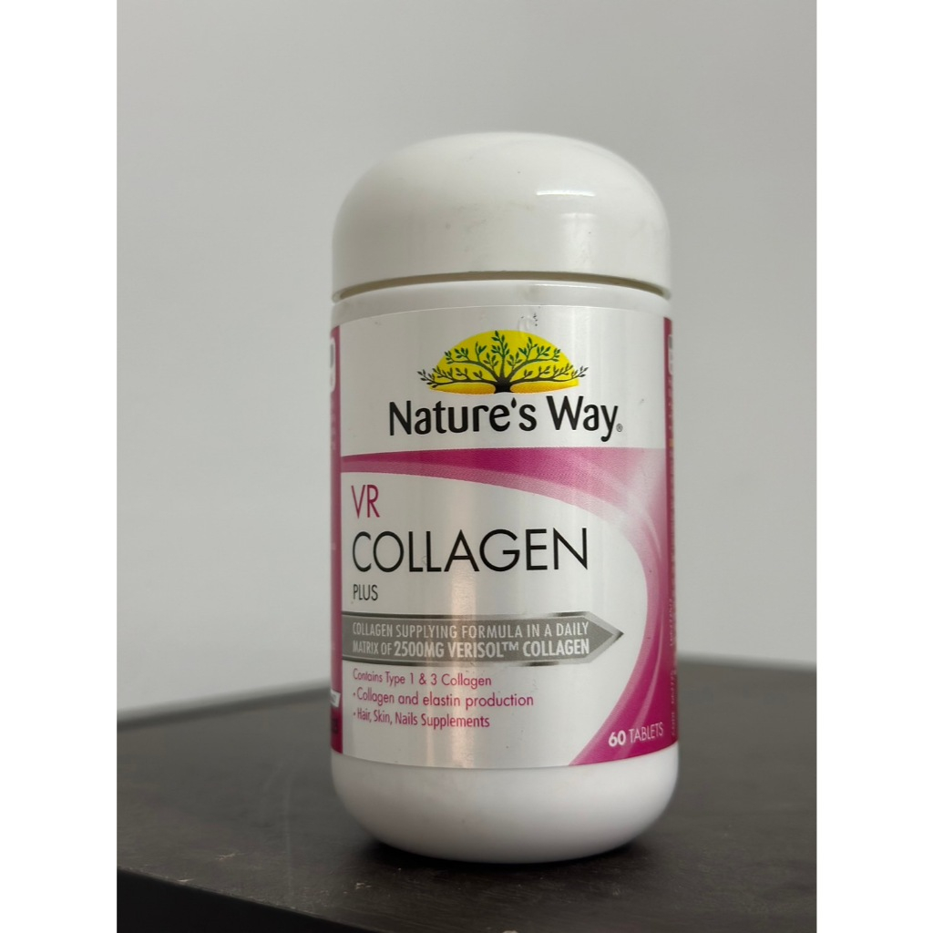 Nature's Way VR Collagen Plus - วีอาร์คอลลาเจน พลัสเสริมคอลลาเจนชนิดเม็ด  Exp 02/2025