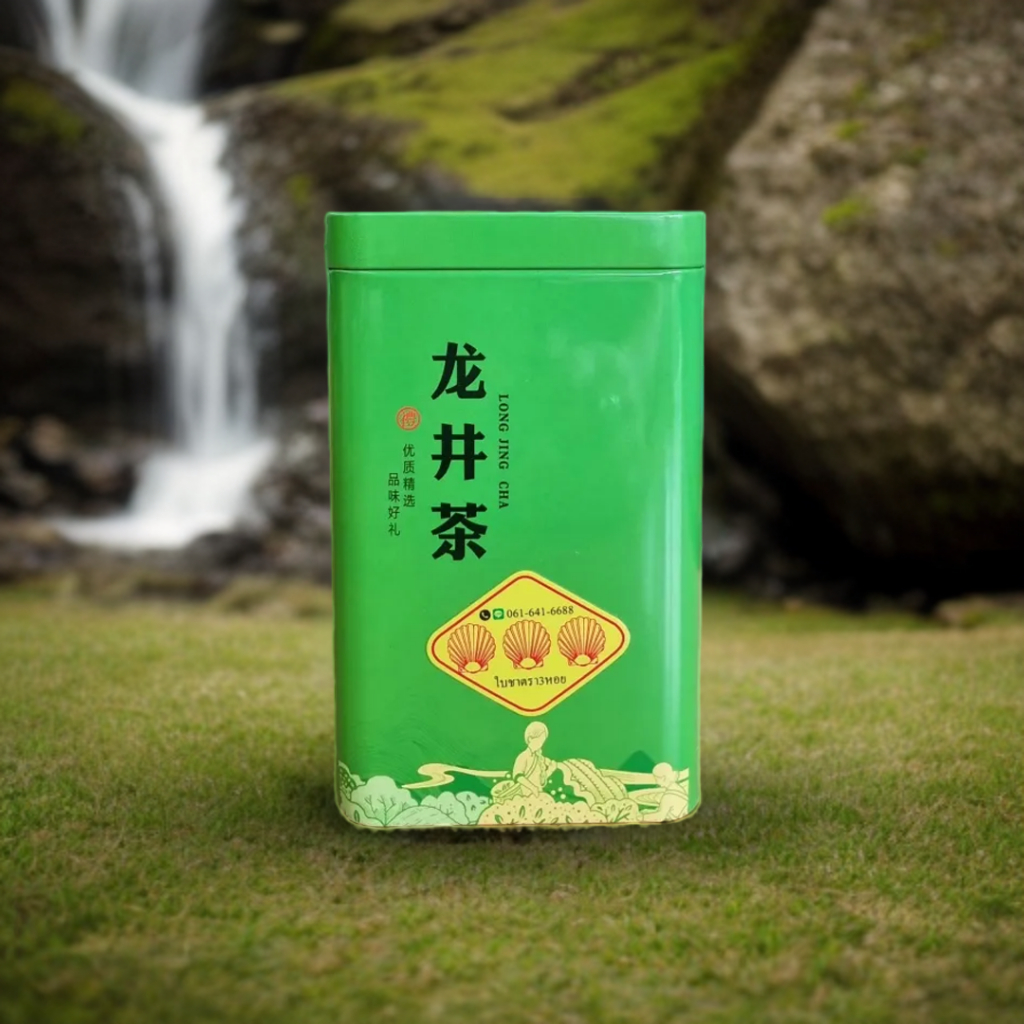 ชาเขียว ซือฟงหลงจิ่ง ชาใหม่2025 ชาจีน 獅蜂龍井茶 เกรด AAAA Shi feng Long Jing Green Tea (เก็บก่อนชิงหมิง)