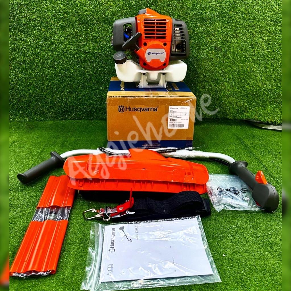 HUSQVARNA เครื่องตัดหญ้า 2 จังหวะ รุ่น 331R (แถมน้ำมัน 2T/0.1L) กำลัง1.4HP / 32.6CC./ 7000 Rpm. เครื