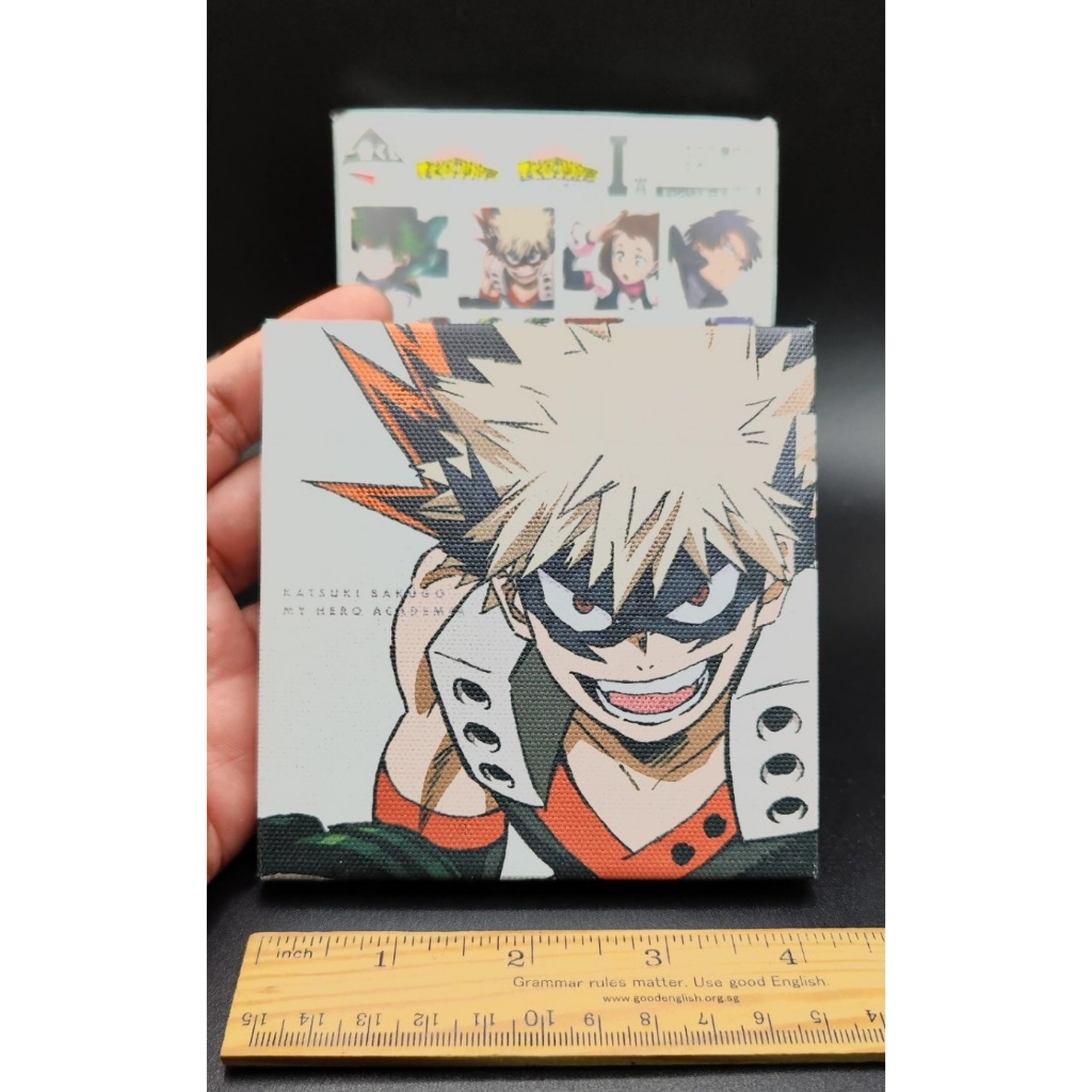 My Hero Academia Canvas Board - Katsuki Bakugo - Artwork Panel Board Canvas Picture Cute มายฮีโร่อะค