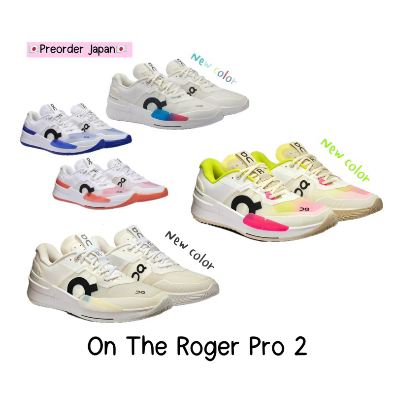 🇯🇵Preorder🇯🇵 รองเท้าเทนนิส On The Roger Pro 2 , Roger Pro Fire ของแท้💯%