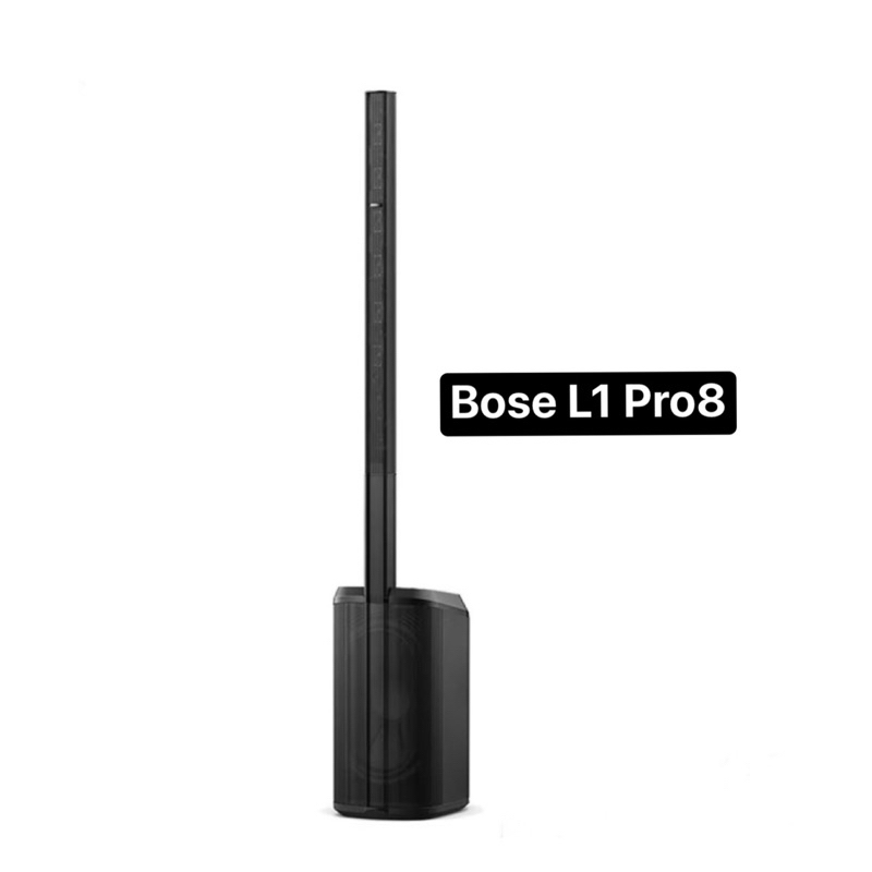 BOSE L1 PRO8 ลำโพงคอลัมน์ 2นิ้ว 1000วัตต์ มีแอมป์ในตัว พร้อมมิกเซอร์ 2ช่อง ความดัง 118dB