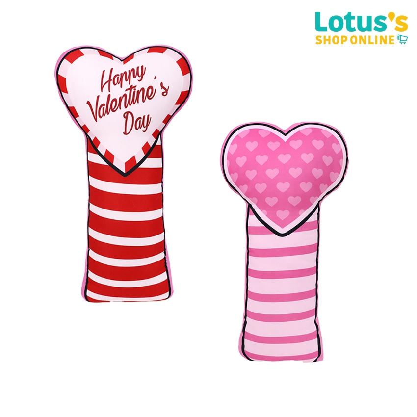โมเมนโต หมอนกอด วาเลนไทน์ แดง/ชมพู 18X31 นิ้ว MOMENTO BODY PILLOW VALENTINE RED/PINK 18X31 IN