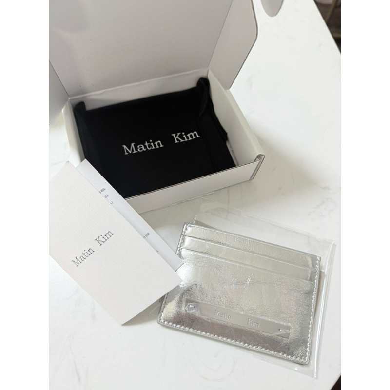 Martin Kim Card Holder สี Silver สภาพมือ 1 ยังไม่ได้ใช้เลย