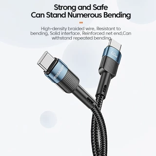 Essager PD60W C-C QC4.0สายชาร์จข้อมูลเร็ว for Huawei Samsung