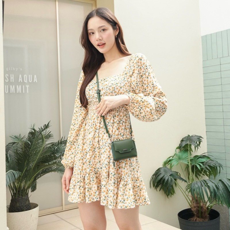 ALOT กระเป๋าสตางค์เสริมดวงใบสั้น รุ่น XS Series สี Nori / สาววันอาทิตย์