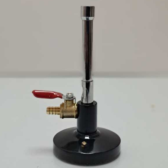 ตะเกียงบุนเสน Bunsen Burner แบบทองเหลือง ยี่ห้อ Glassco