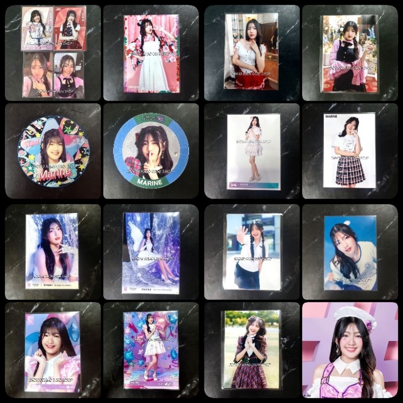 มารีน Marine BNK48 [2/2] ของสะสม การ์ด  ปก ใบเศษ ที่รองแก้ว รูปสุ่ม Card photocard photoset