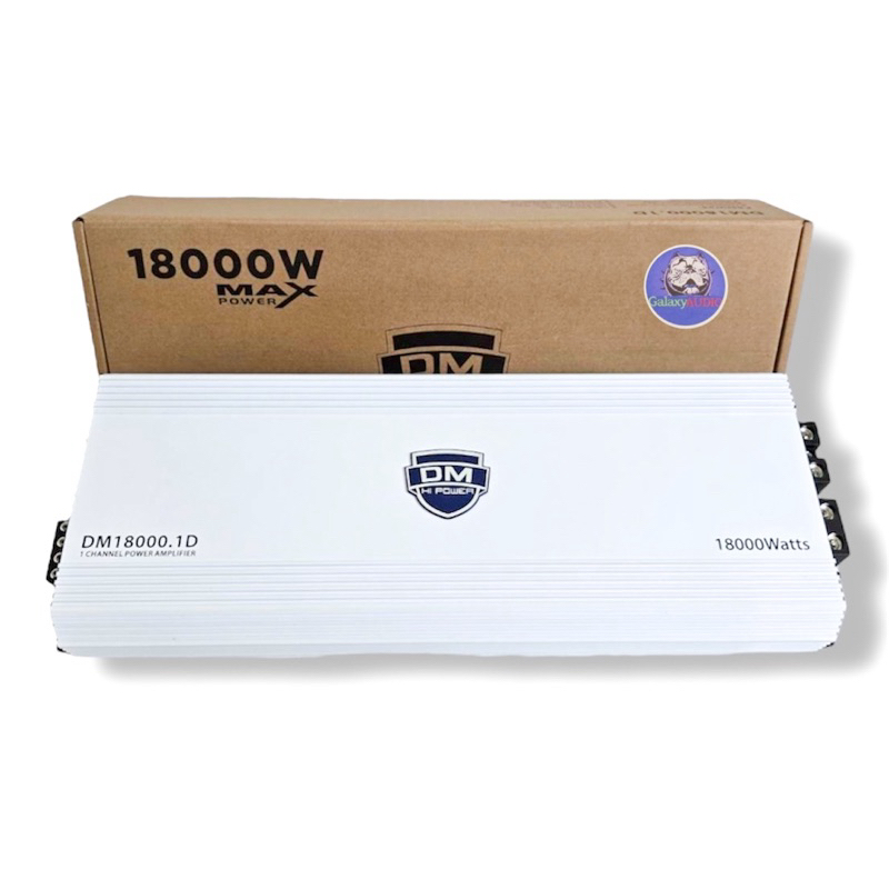 แอป์บราซิล รุ่น DM18000.1D 18000W คลาสดี ดิจิตอล Class -D digital เพาเวอร์แอป์ คลาดี ฟรูเร้น ใช้ขับล